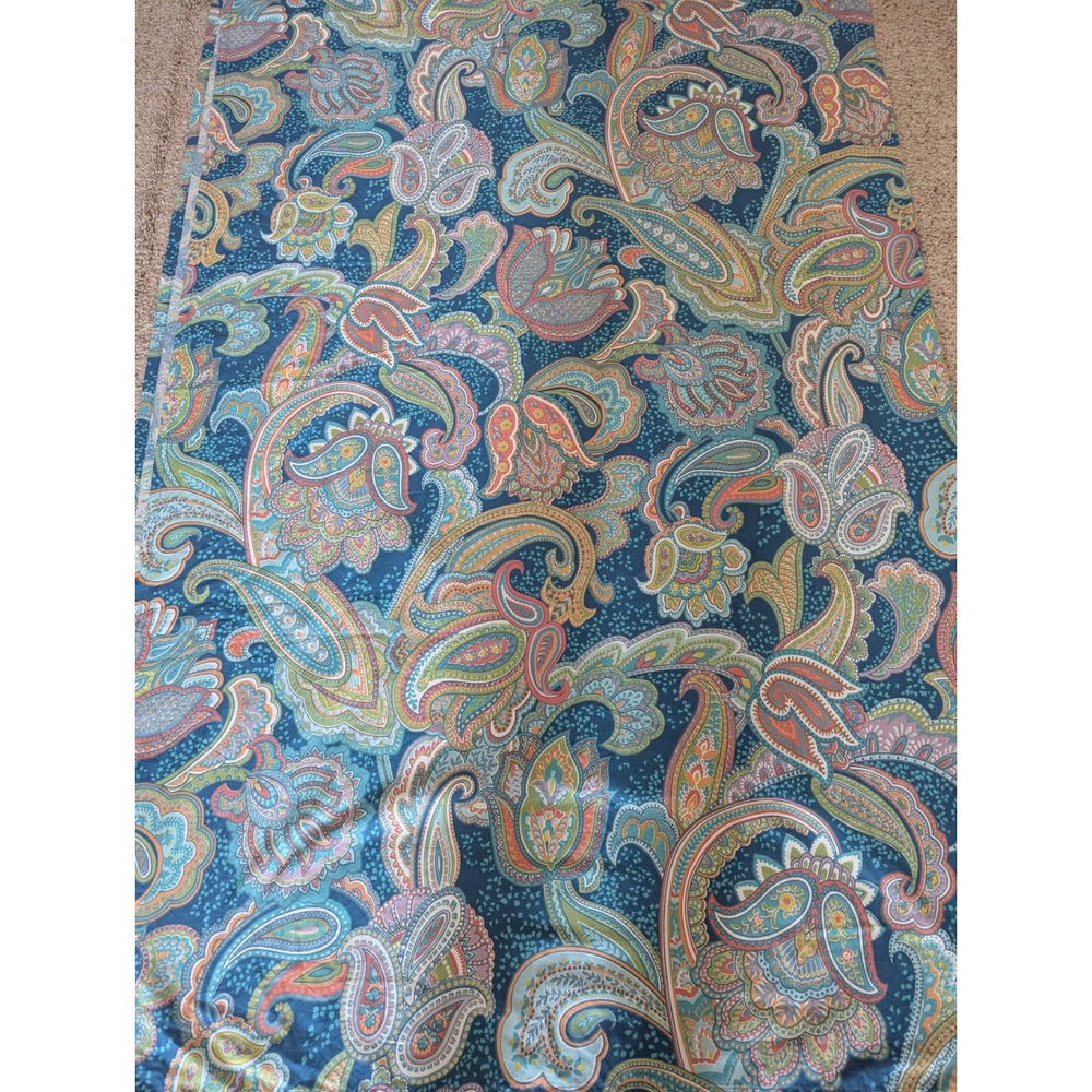 Pottery Barn Caesarea Paisley King Duvet Cover 2 Euro Shams 2 Curtain Panels